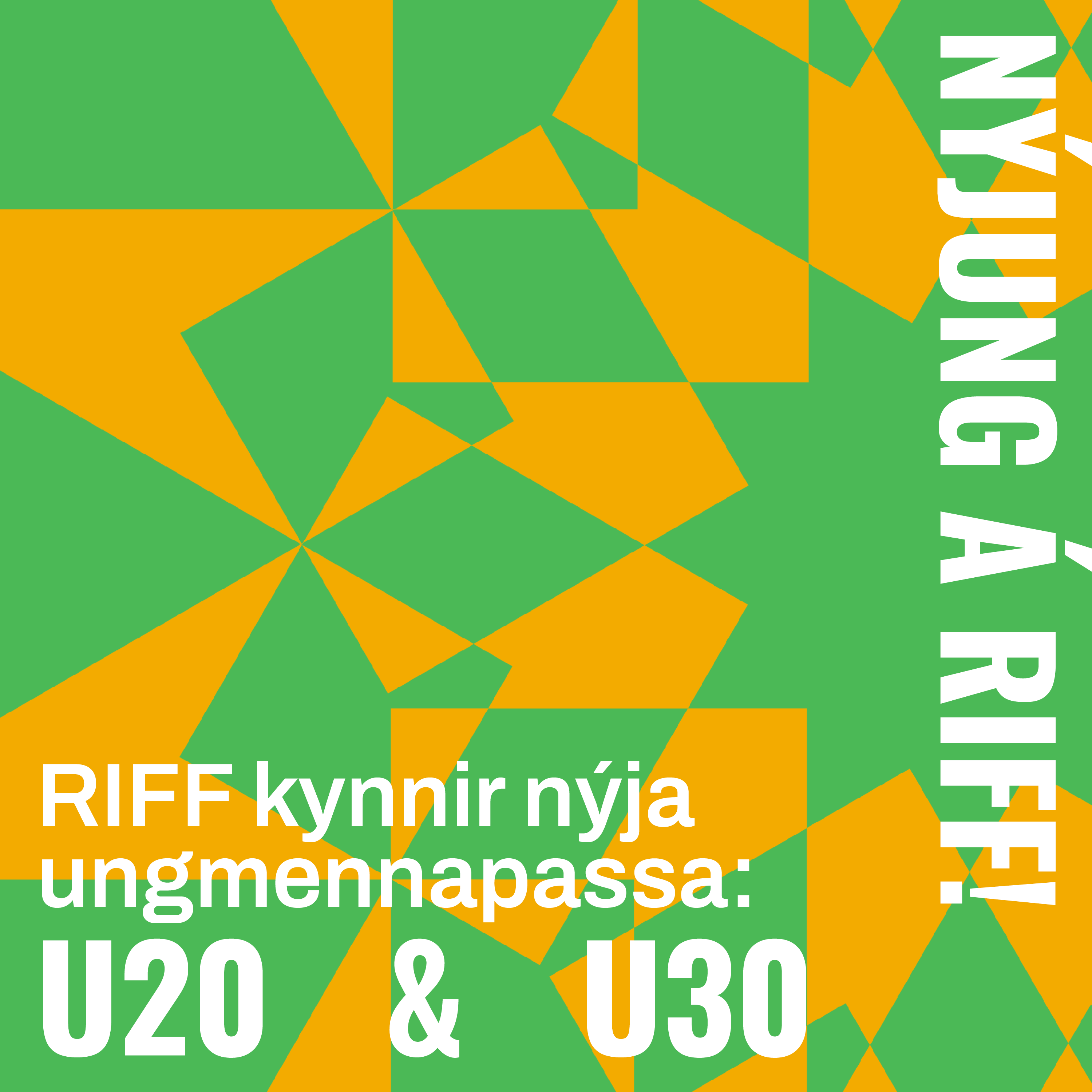 Nýjung á RIFF! U20 og U30 Ungmennapassar